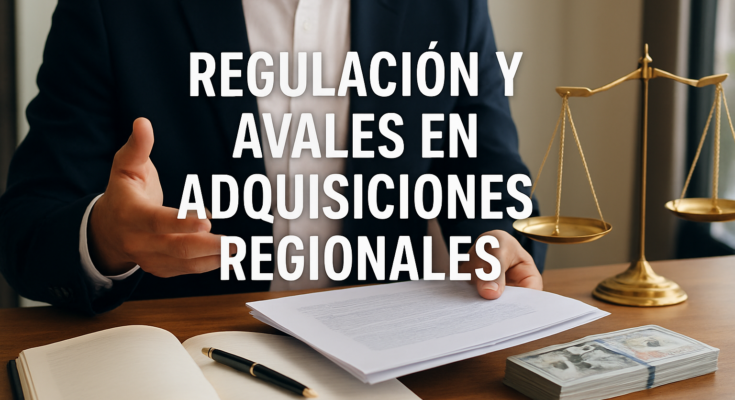 Regulación y los avales en adquisiciones regionales, con un enfoque práctico para empresas en México y LATAM. Identificamos los